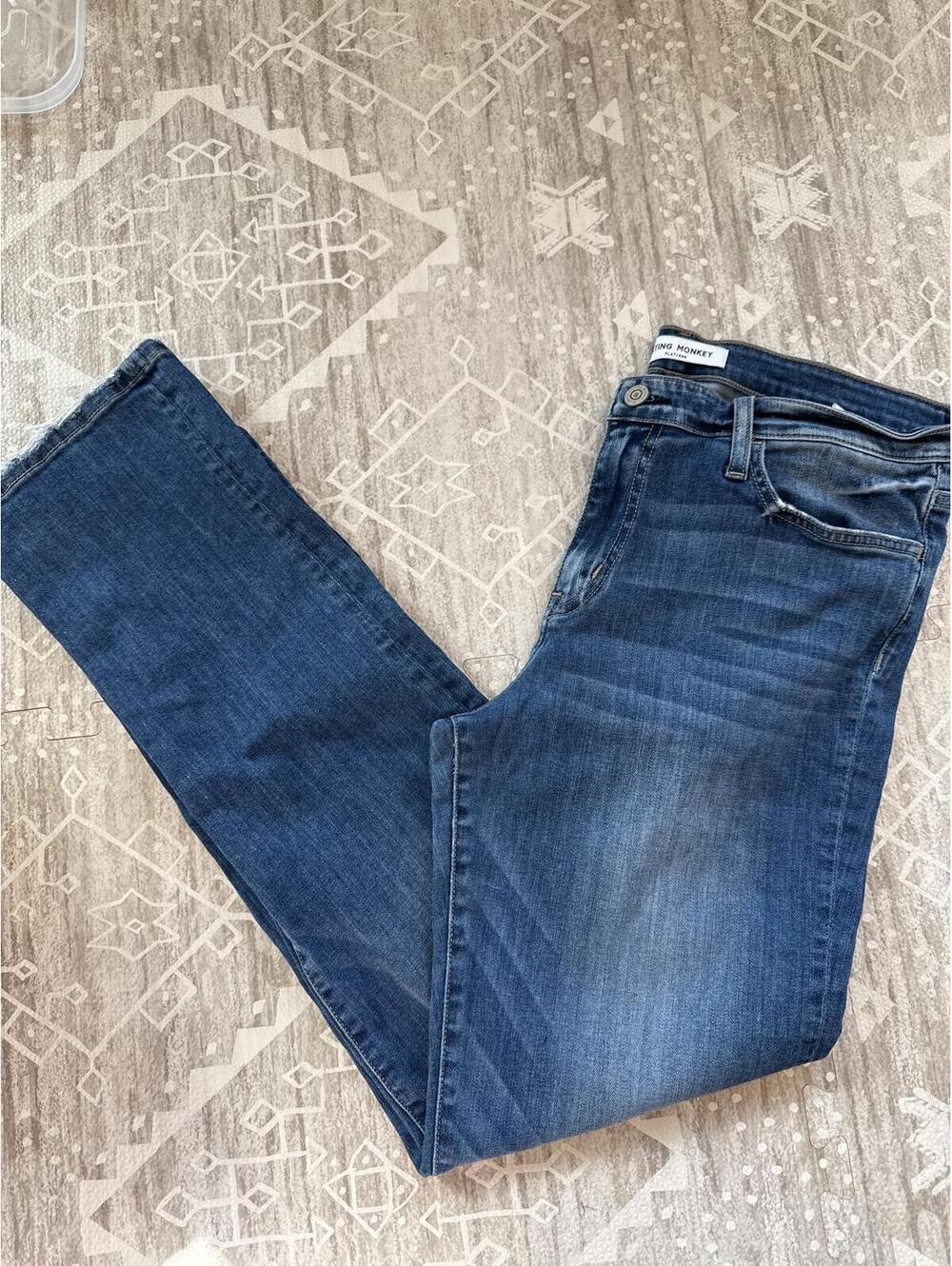 Flying Monkey Platinum Blue Denim Jeans Size 31